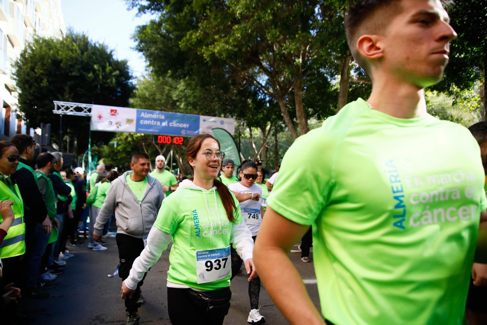 Imágenes de la Carrera contra el Cáncer de Almería