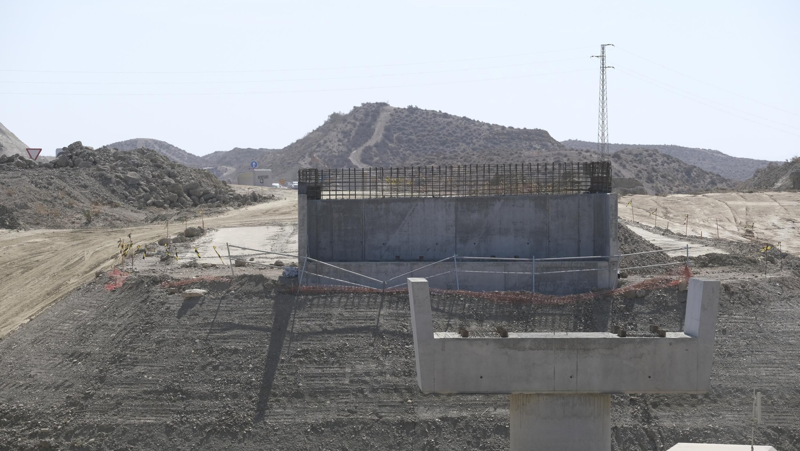 Las obras del nuevo enlace de Viator, en imágenes