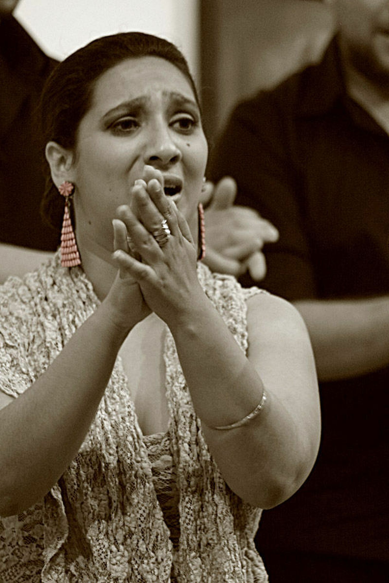 La cantaora Anabel Valencia.