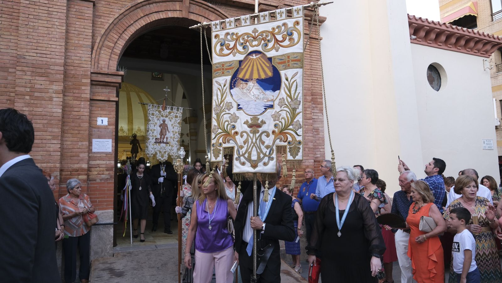 Imágenes de la Procesión de San Isidro, en El Ejido
