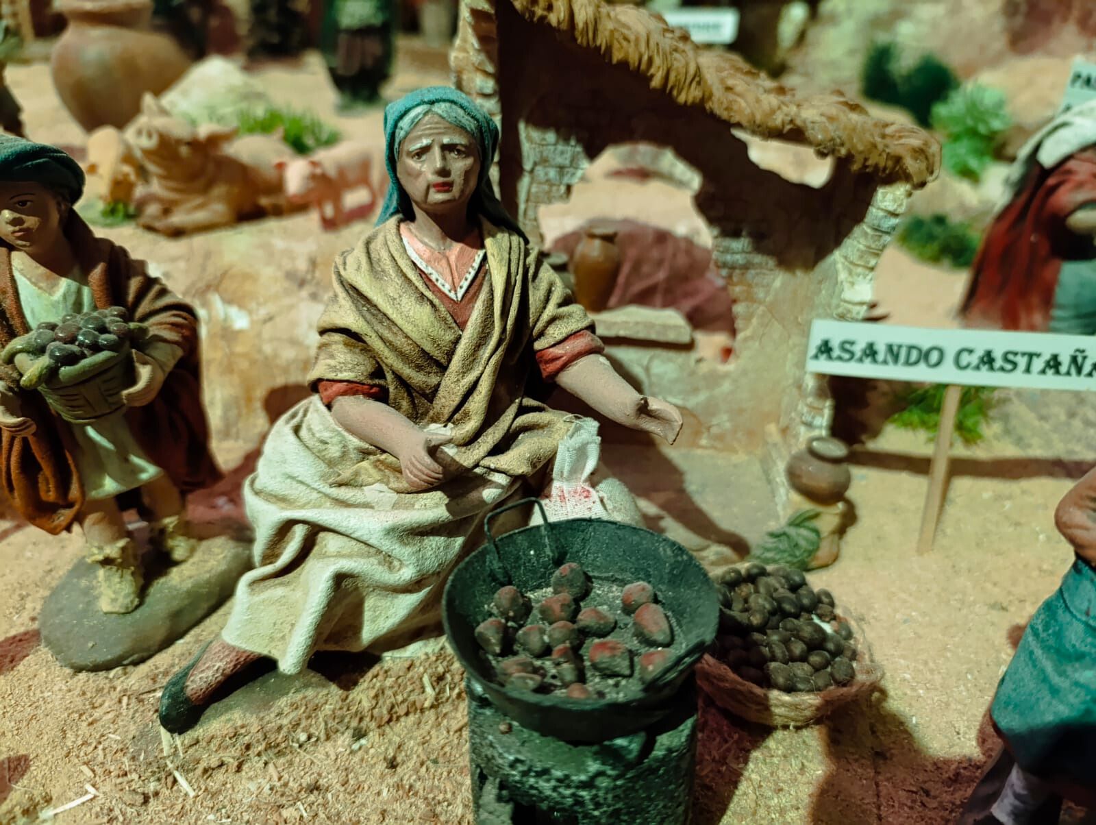 El belén más espectacular de Jaén vuelve con efectos de luz, sonido y tormenta incluida, en imágenes