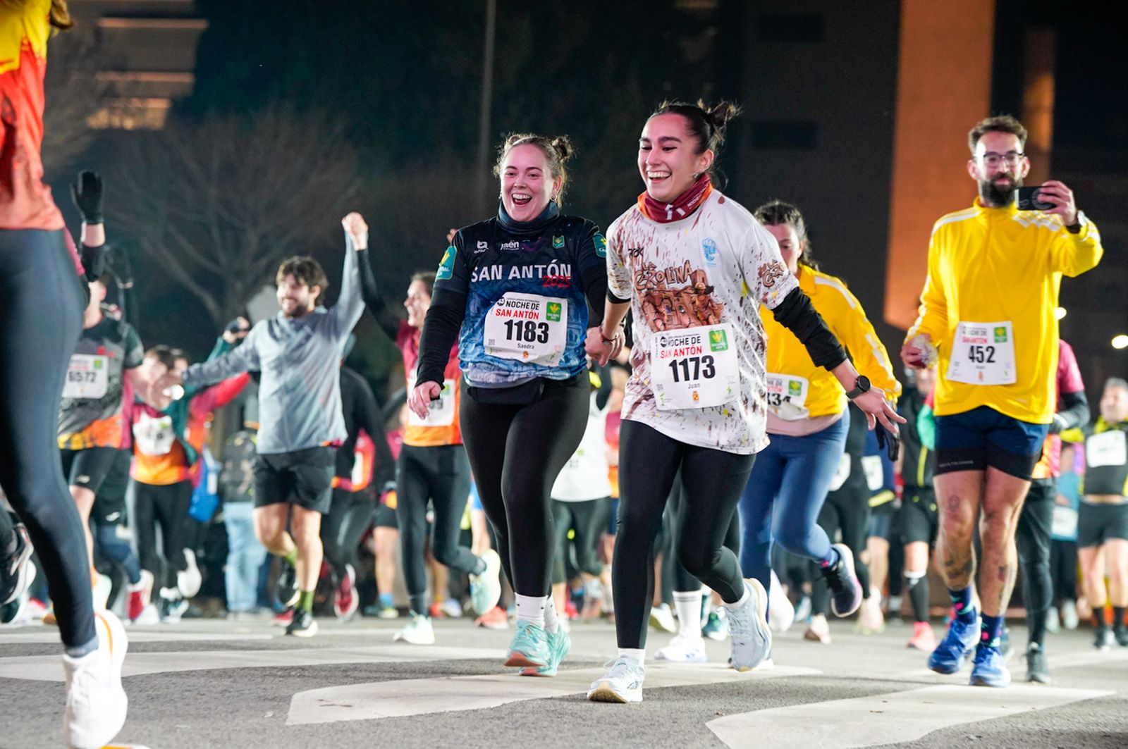 En imágenes: búscate en tu llegada a meta de la Carrera de San Antón 2026 (1)