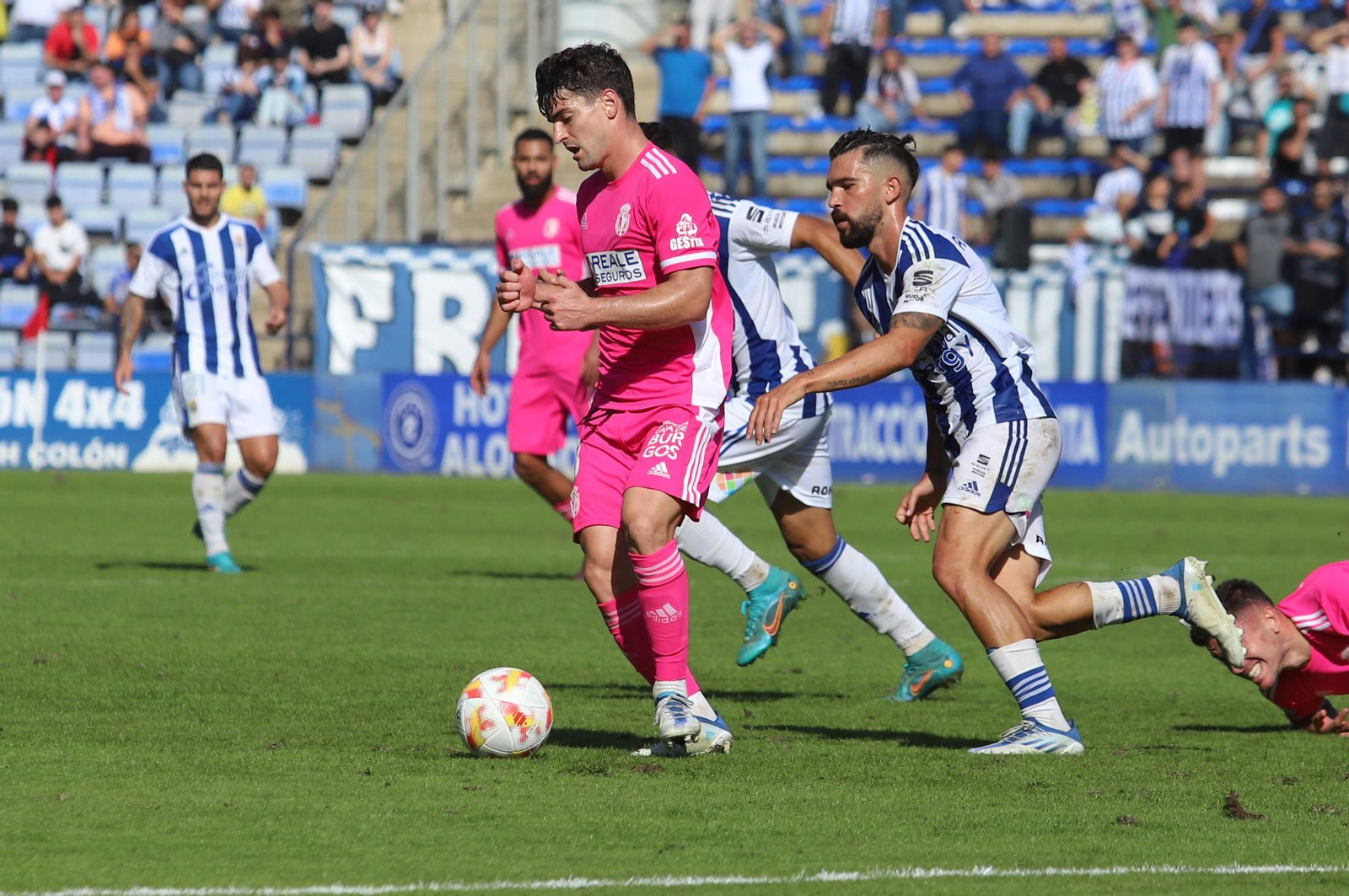 Las mejores imágenes del Recreativo de Huelva-Burgos, partido de eliminatoria de la Copa del Rey