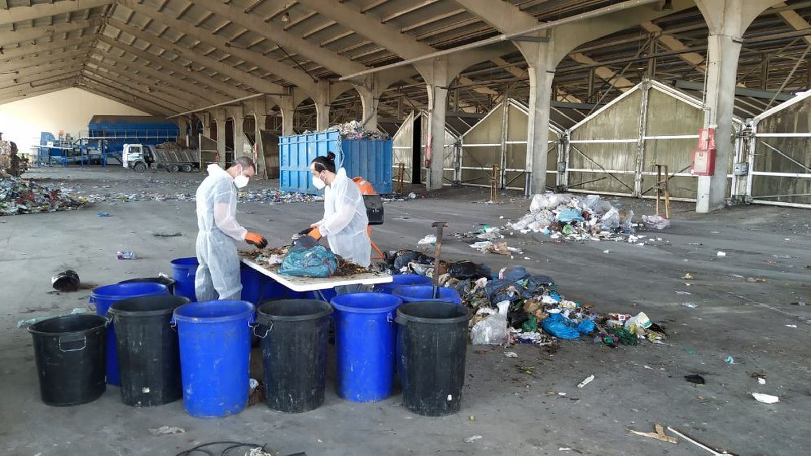 Trabajadores de Egemasa.