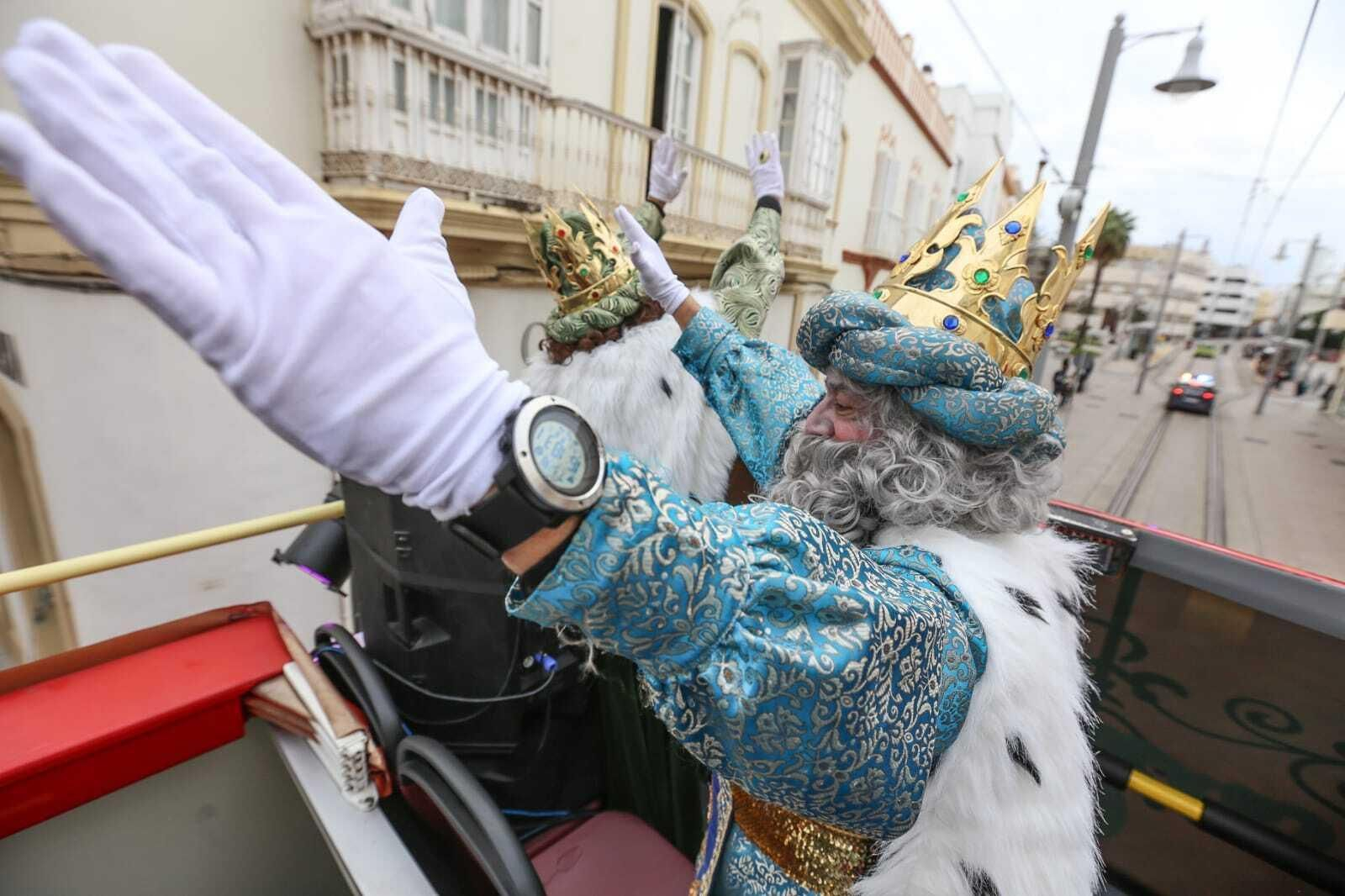Las imágenes de los Reyes Magos en San Fernando