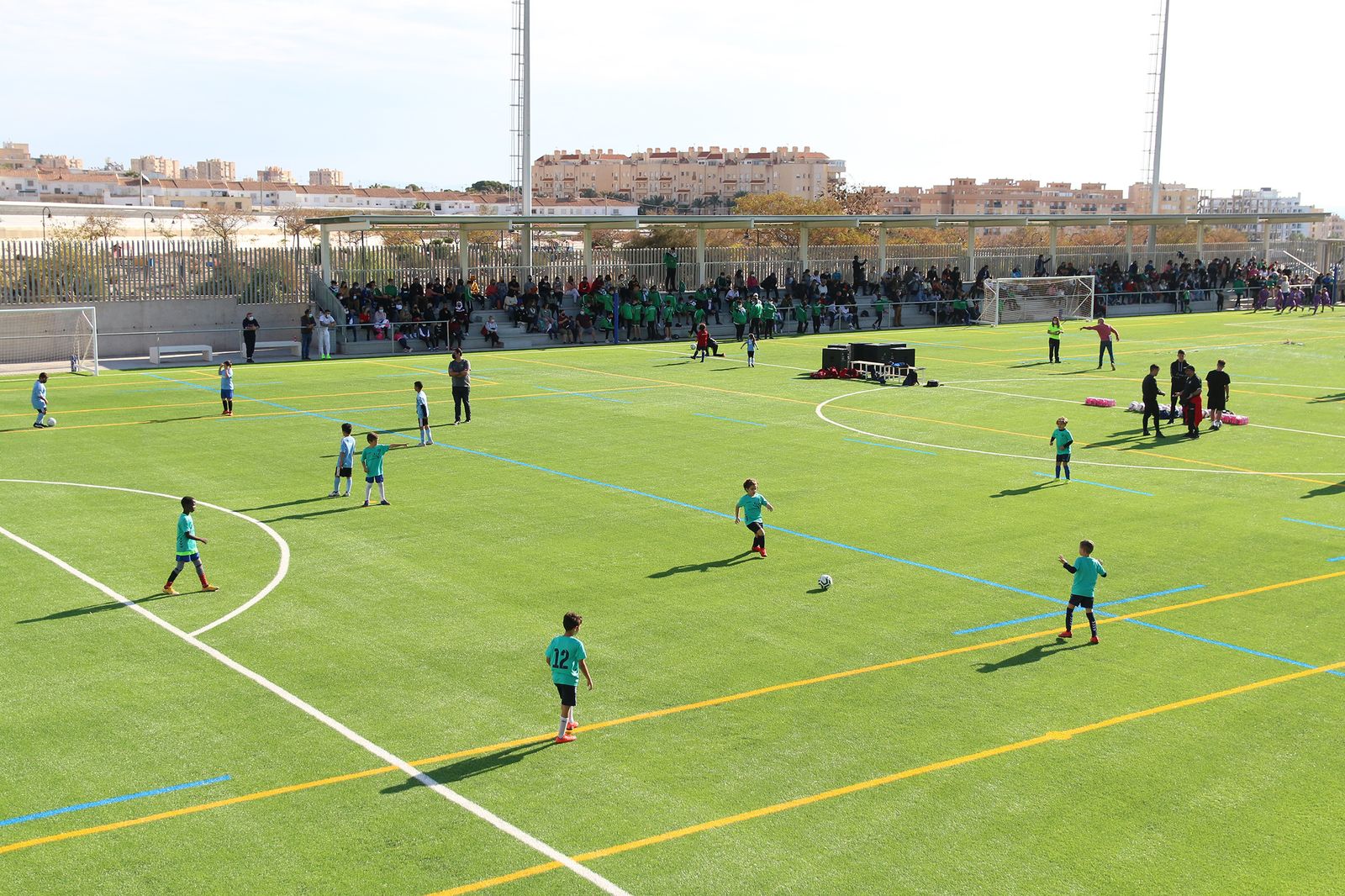 Fotogalería de la inauguración de las instalaciones deportivas de El Parador