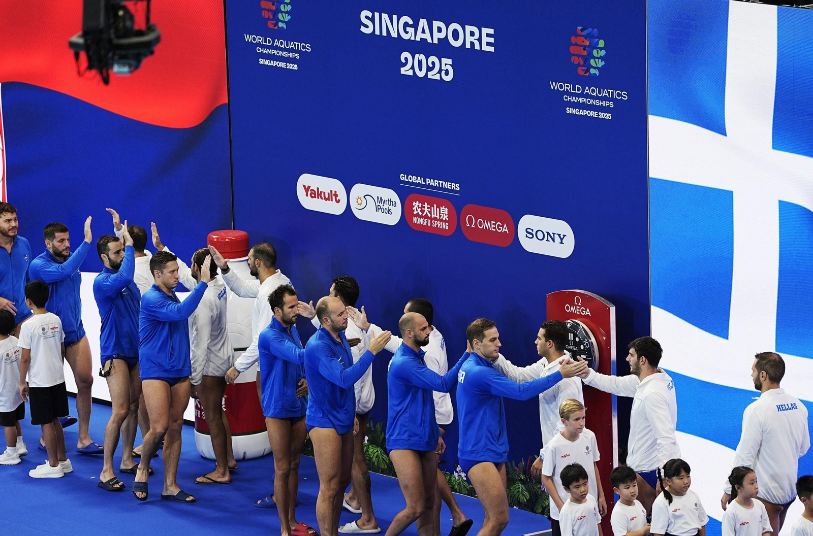 Las fotos del título mundial de España en waterpolo