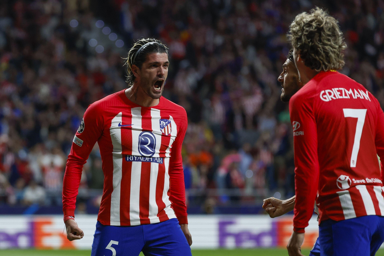 El Atlético de Madrid - Borussia Dortmund, en fotos