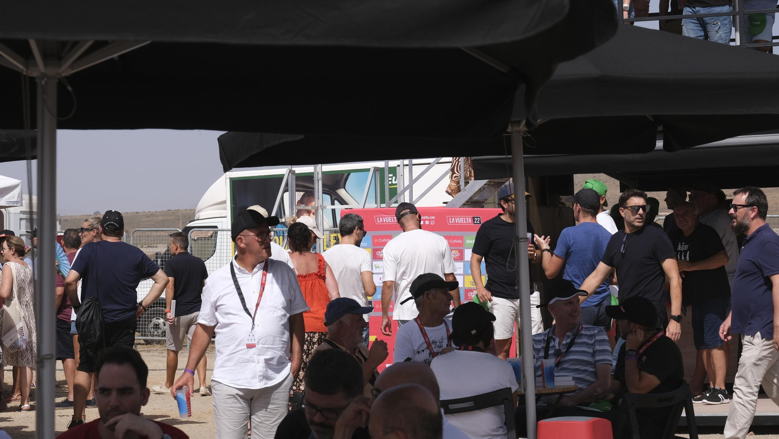 Imágenes de la etapa de la Vuelta a España con llegada en Cabo de Gata, Almería