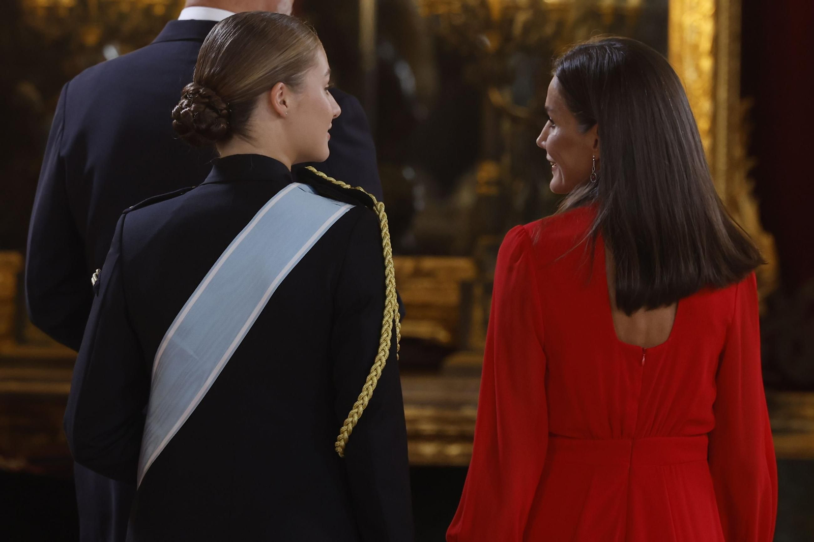 Las imágenes de la recepción de la Fiesta Nacional en el Palacio Real