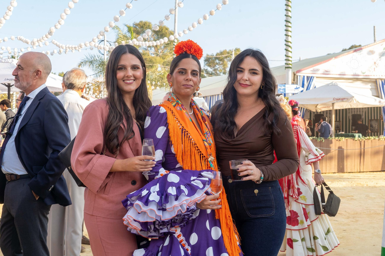 Imágenes del ambiente en la tarde de la Feria Del Caballo 2025 el día viernes 10 de octubre 