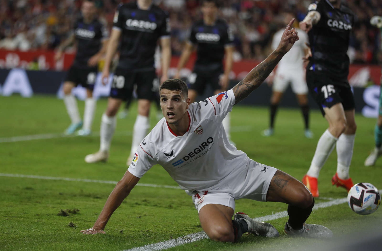 Las imágenes del Sevilla FC-Real Sociedad