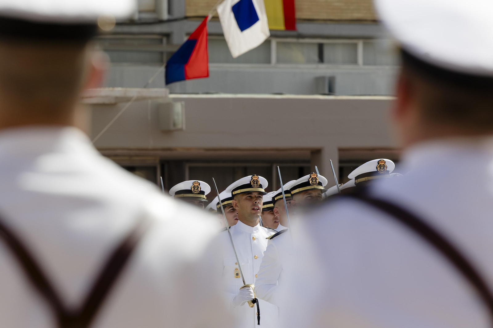 Imágenes de la entrega de los Reales Despachos presidida por  El Rey Felipe VI en San Fernando.