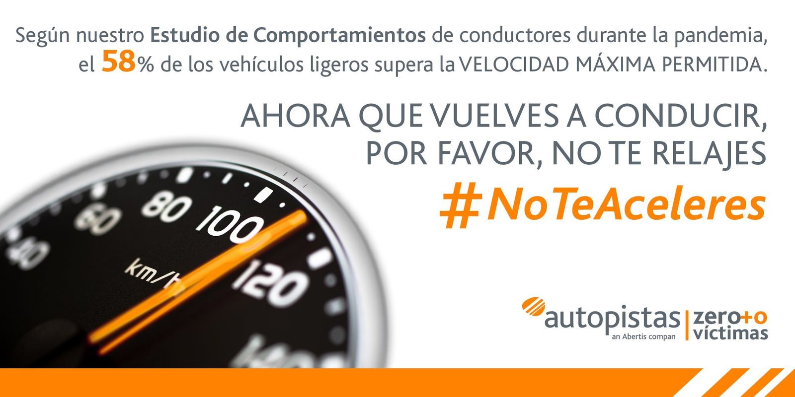 Más de la mitad de conductores sobrepasa la velocidad máxima en autopistas