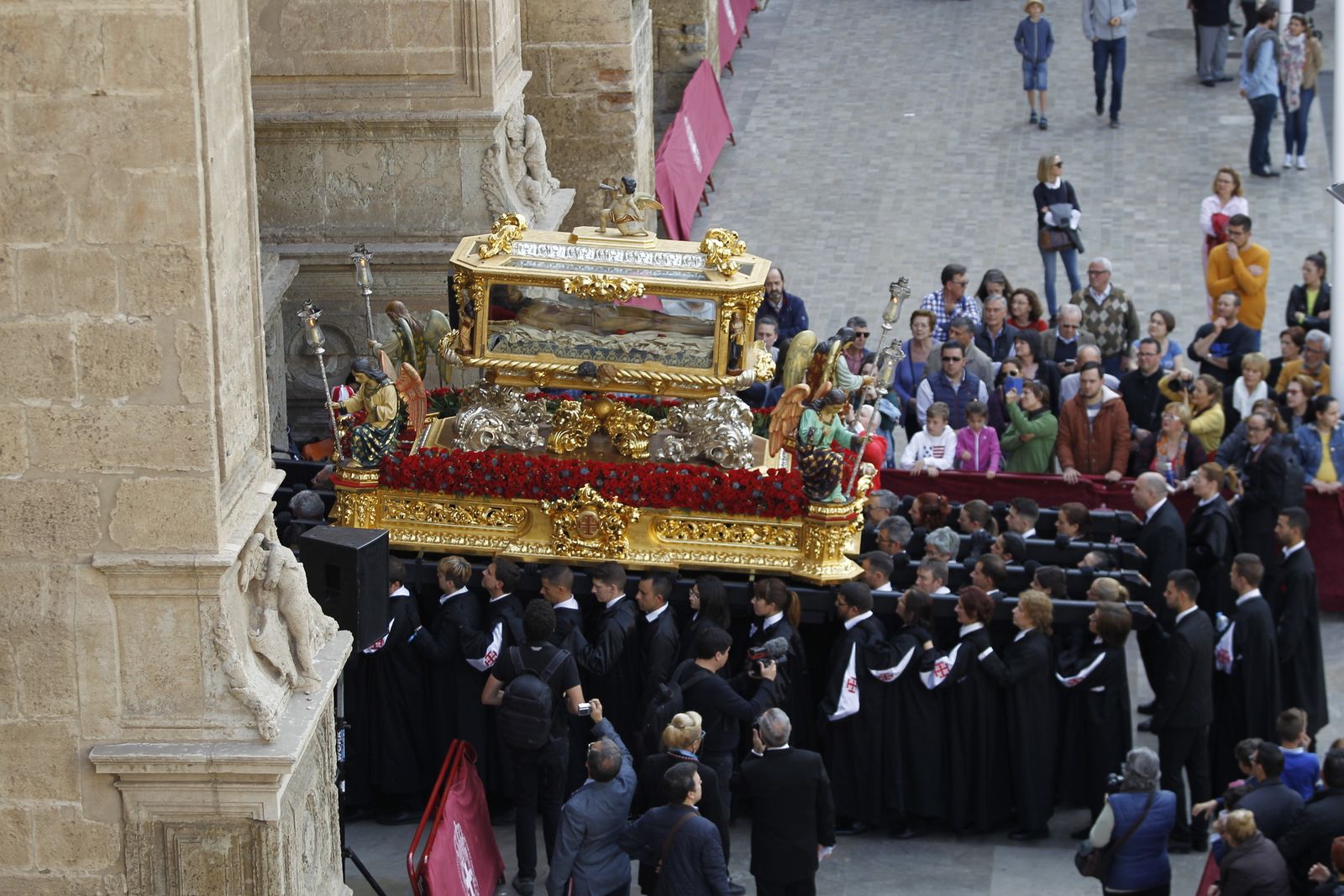Imágenes de la Procesión del Entierro, Viernes Santo. Semana Santa Almería 2019