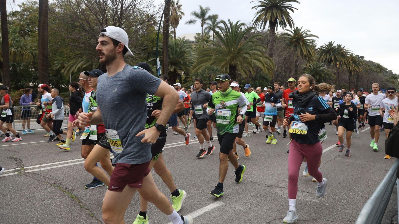La Media Maratón de Málaga 2025, en fotos
