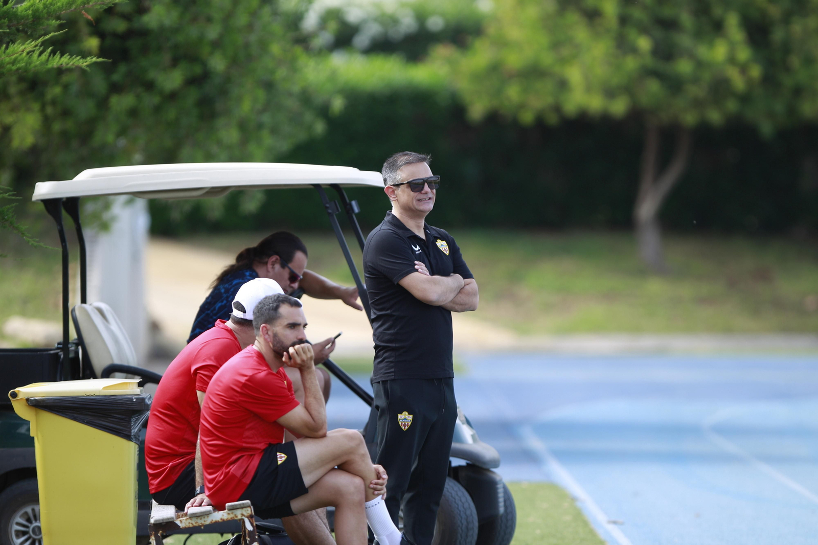 Primer entrenamiento de la temporada 2023-2024 para la UDA