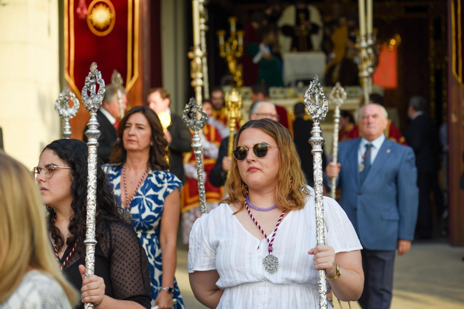 Traslado de la Sagrada Cena a la Catedral para su participación en el Corpus