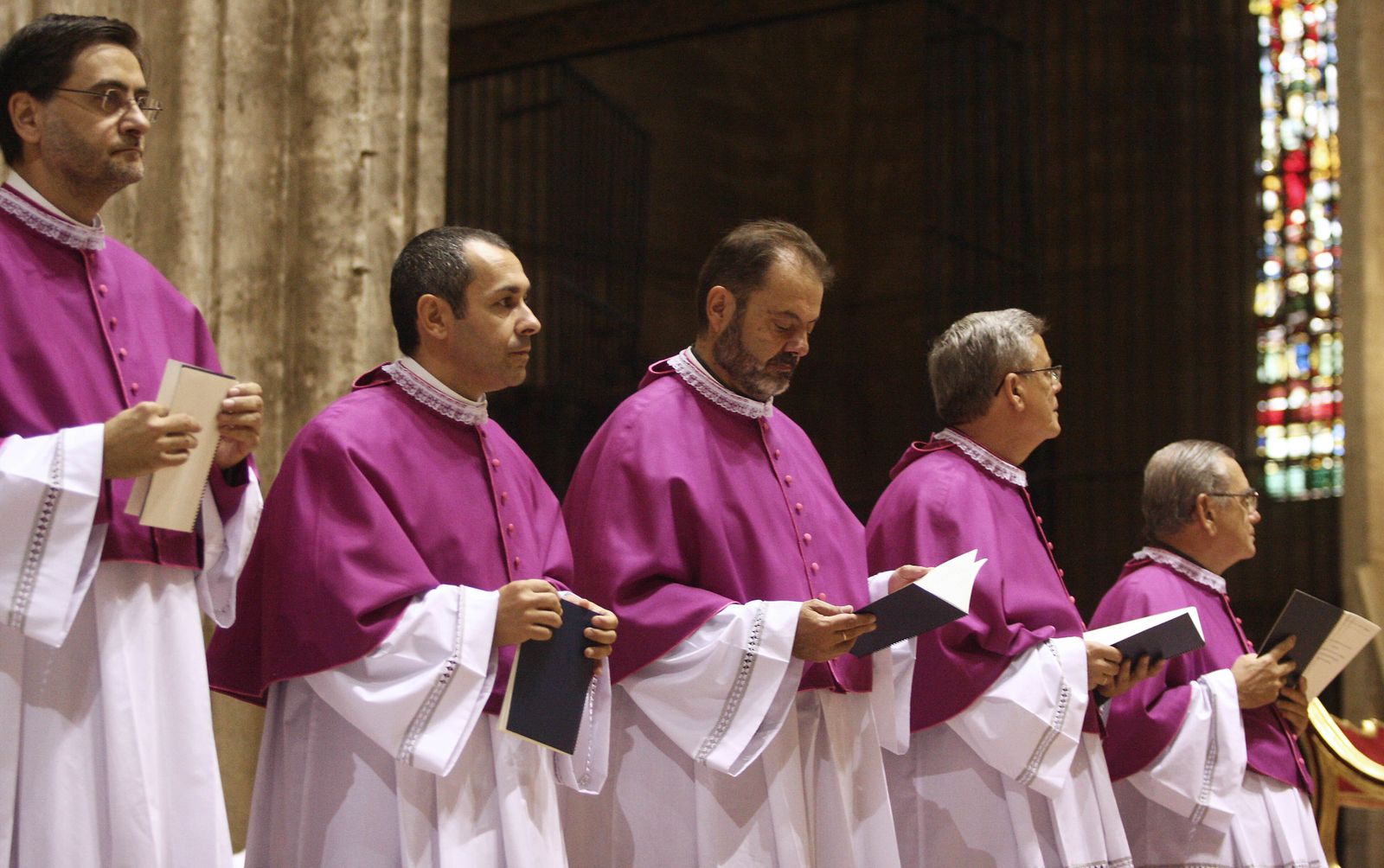Toma de posesión de la hornada de nuevos canónigos en 2013