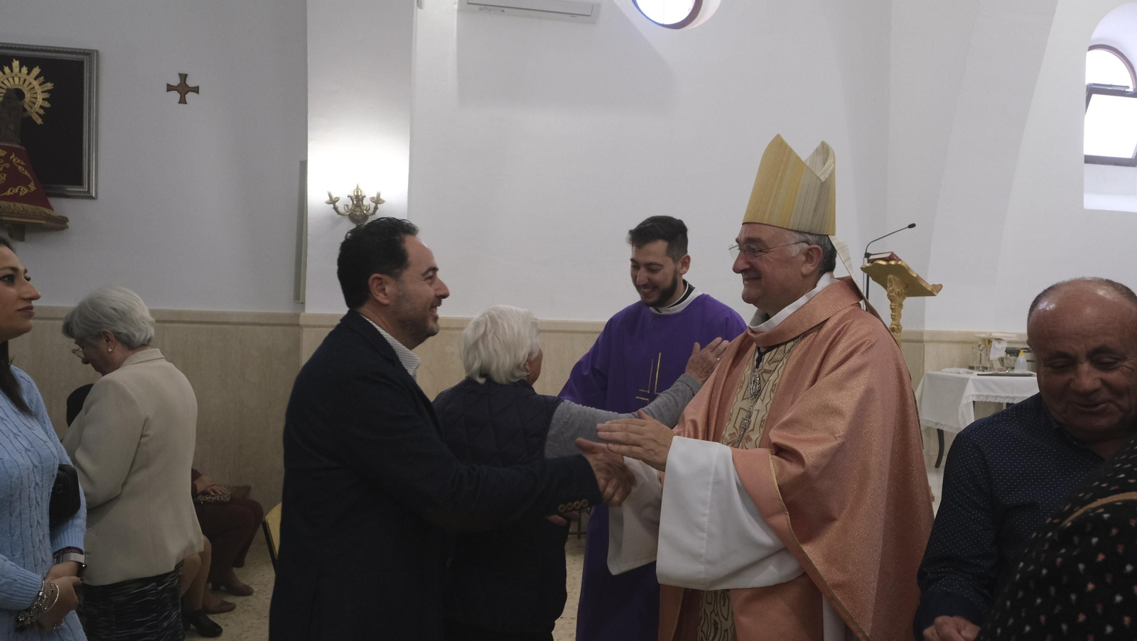 Imágenes de la bendición de la Borriquita de El Alquián, por el Obispo de Almería