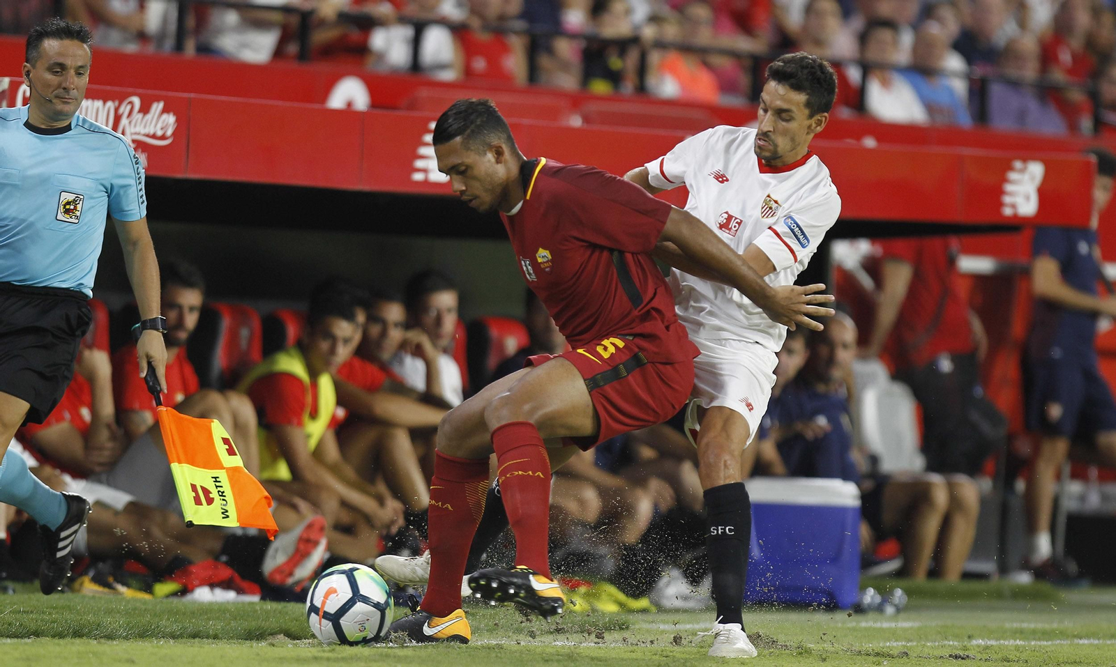 Las imágenes del Sevilla-Roma del IX Trofeo Antonio Puerta