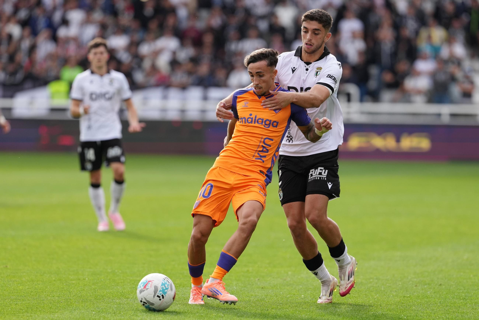 Las fotos del Burgos-Málaga CF