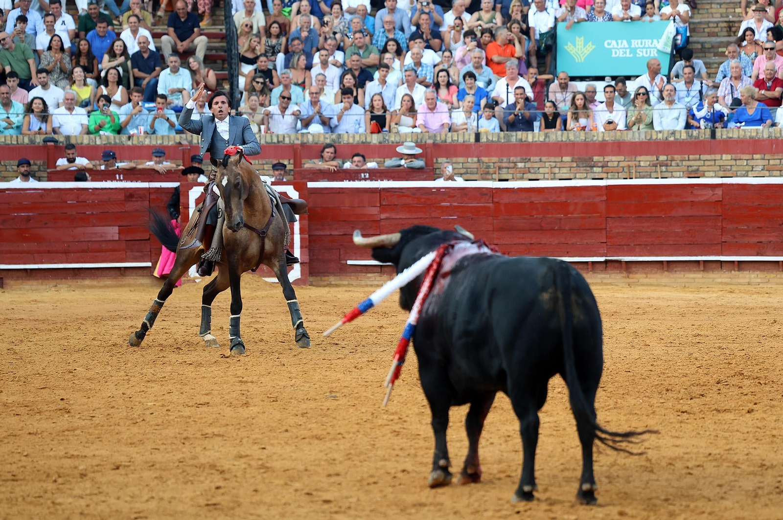 Toros La Merced: Imágenes de la tarde de Rejoneo con Diego Ventura, Andrés Romero y Sergio Galán