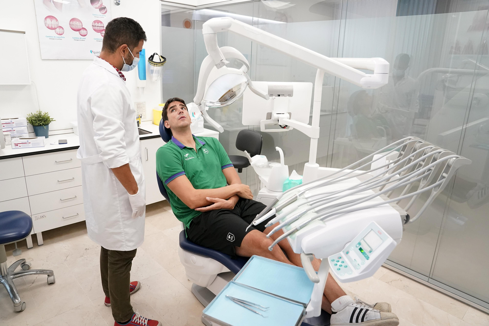 Primeros reconocimientos médicos en el Unicaja Primeros reconocimientos médicos en el Unicaja