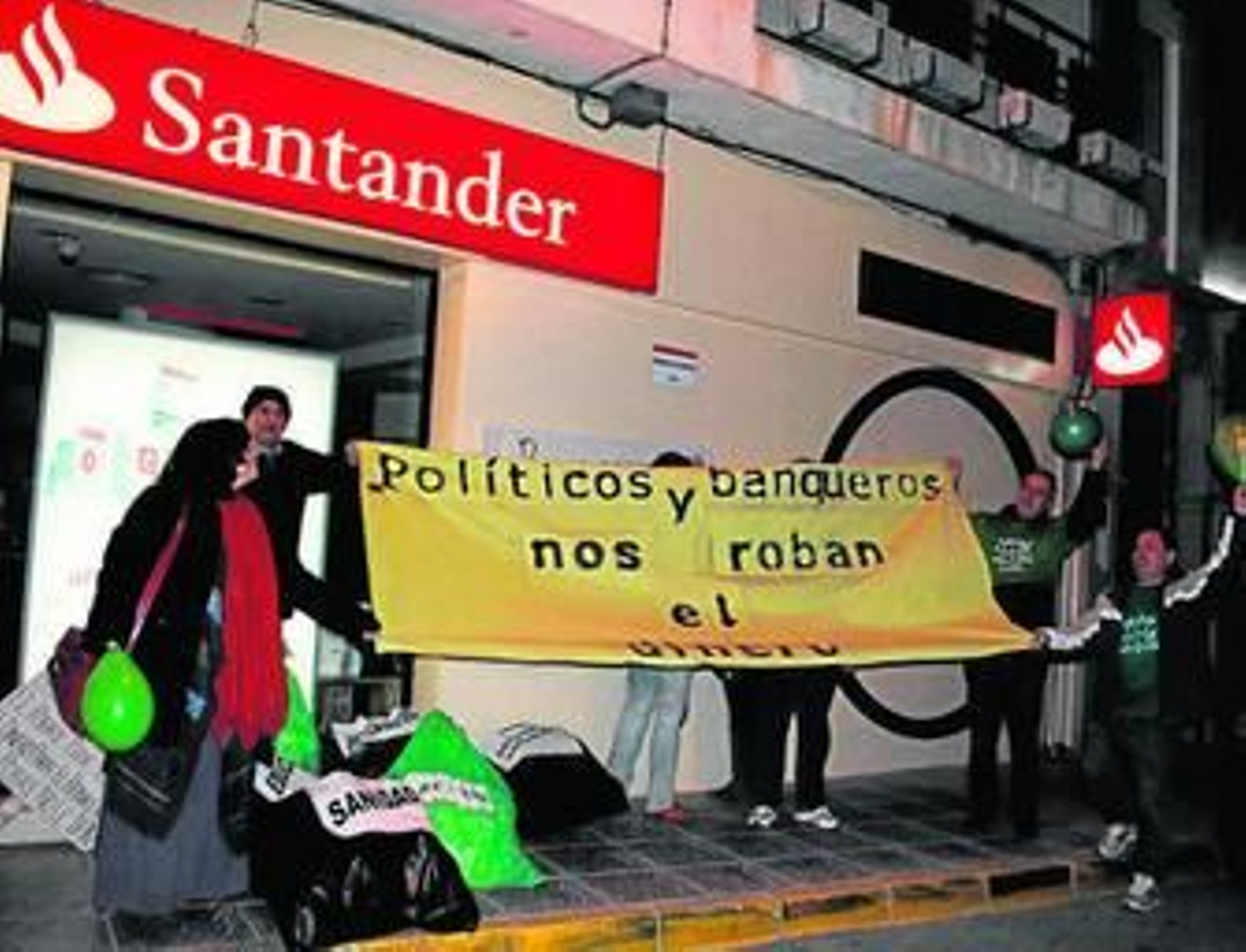 Imagen de las manifestaciones realizadas en la comarca en los últimos meses contra los recortes.