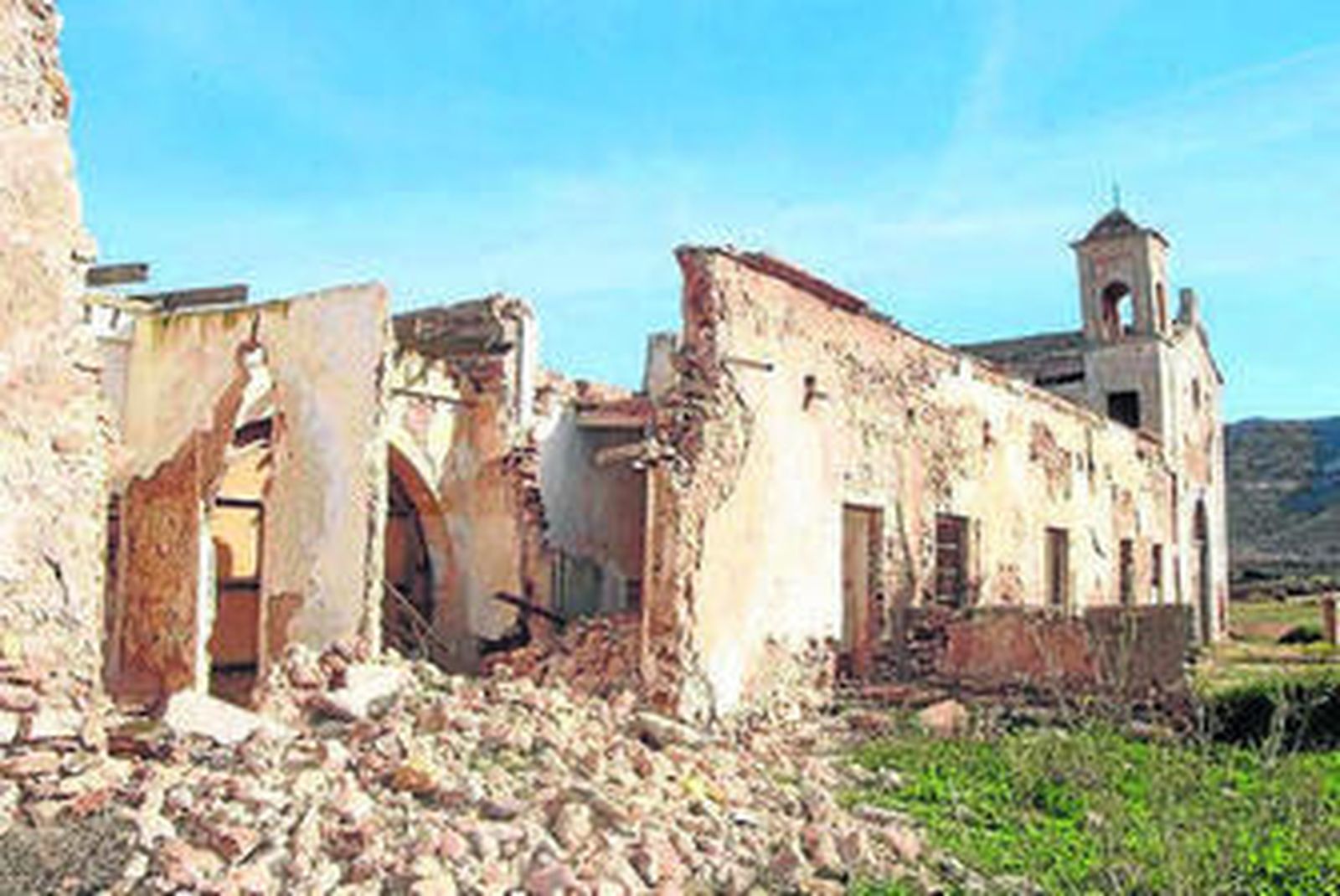 Estado actual que presenta el Cortijo del Fraile.