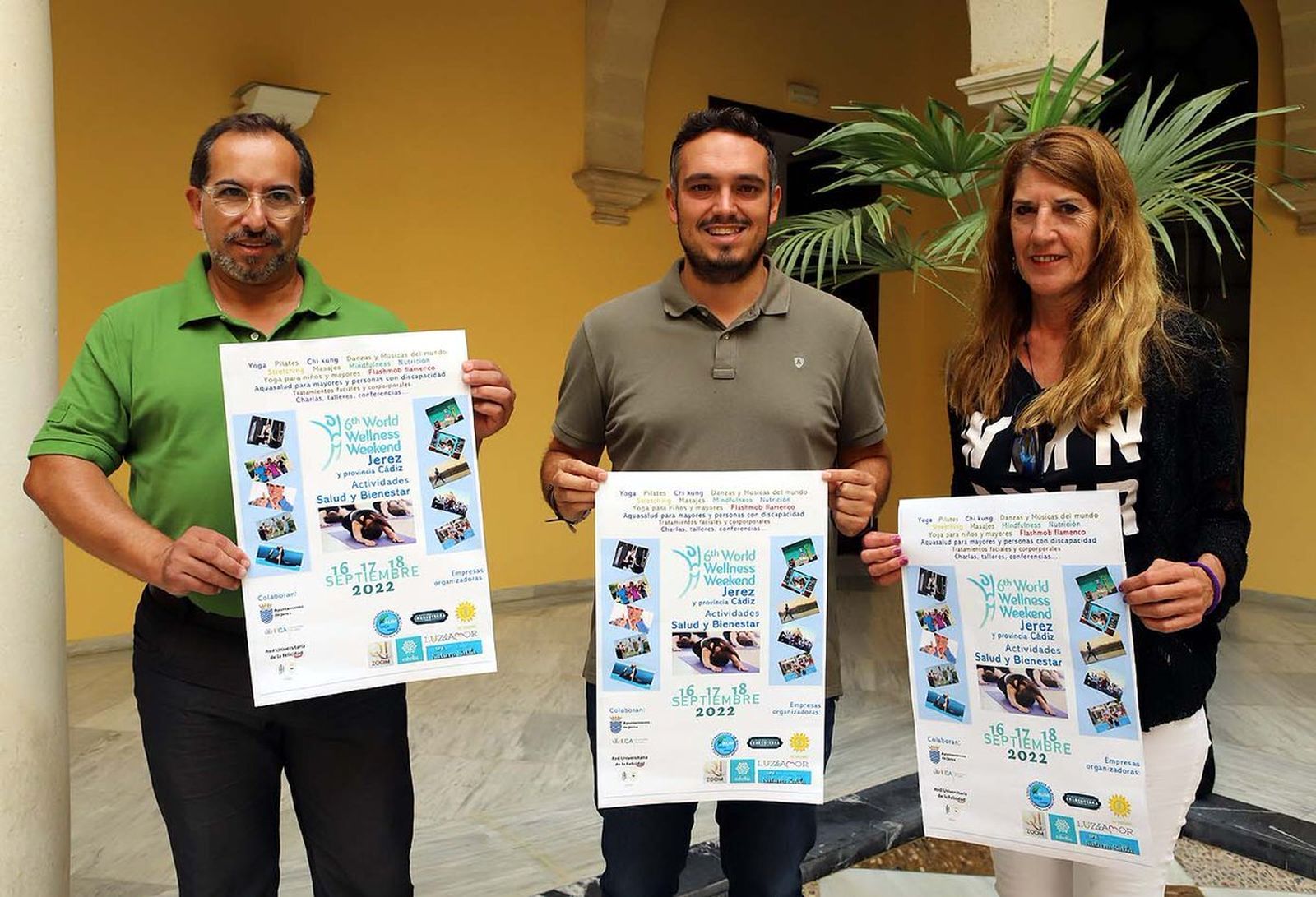 Presentación del VI World Wellness Weekend en Jerez.