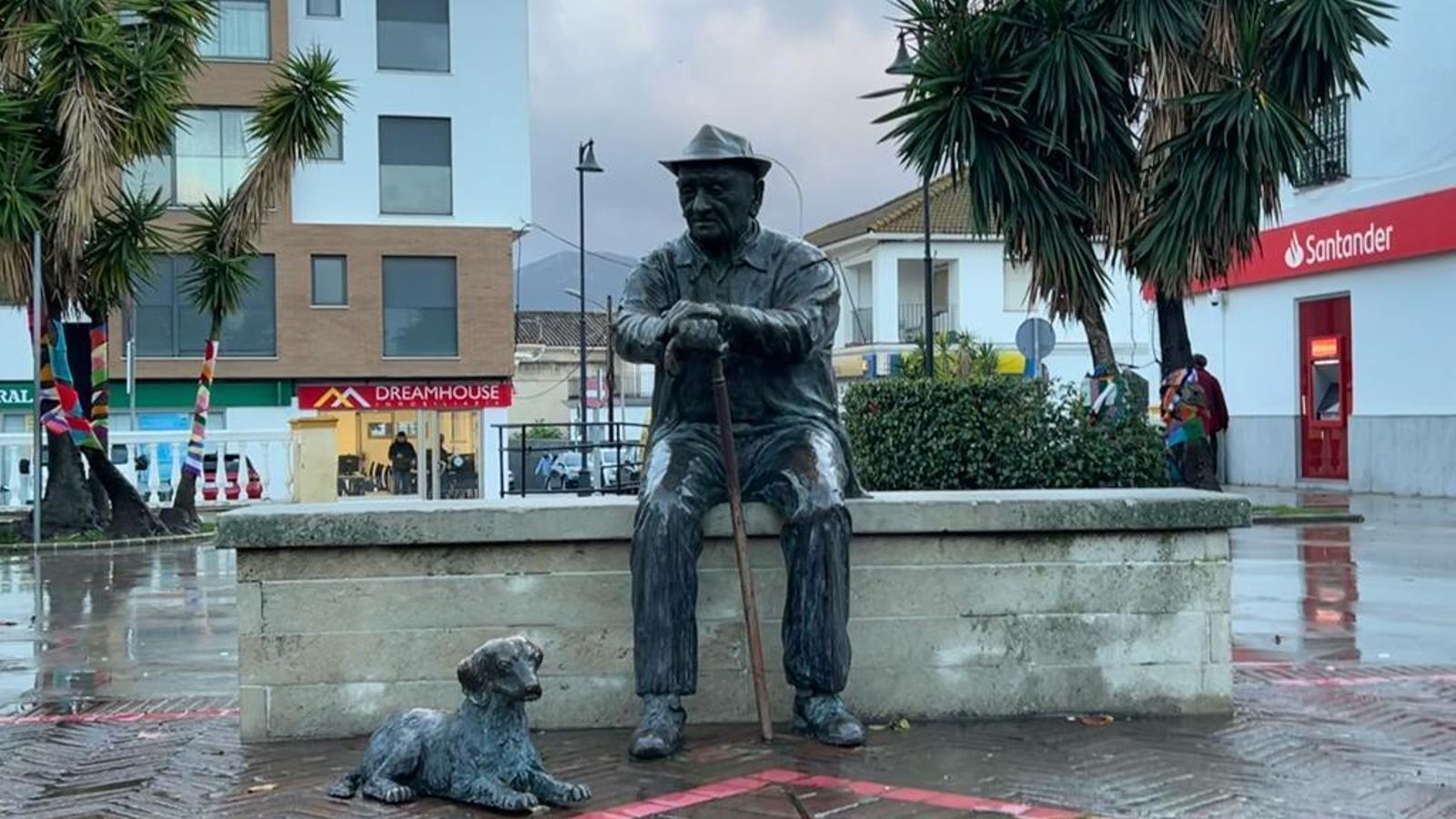 Estatua de Atanasio.