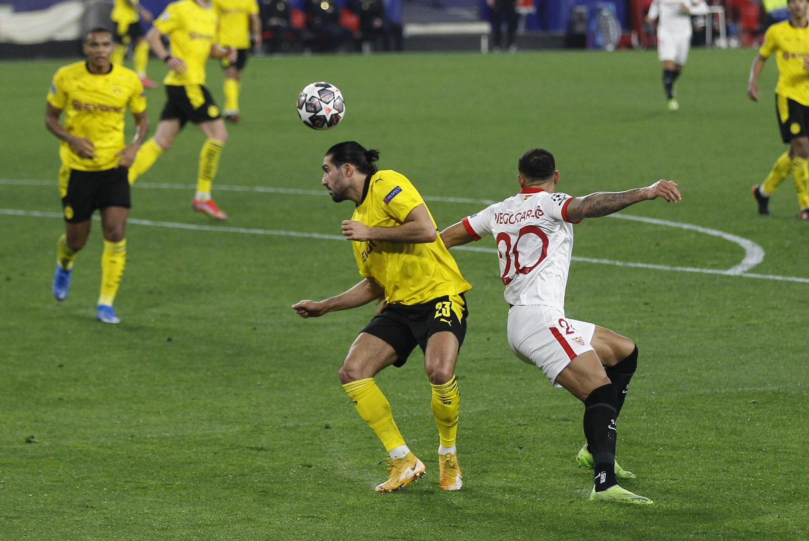 Las imágenes del Sevilla-Borussia Dortmund de Champions