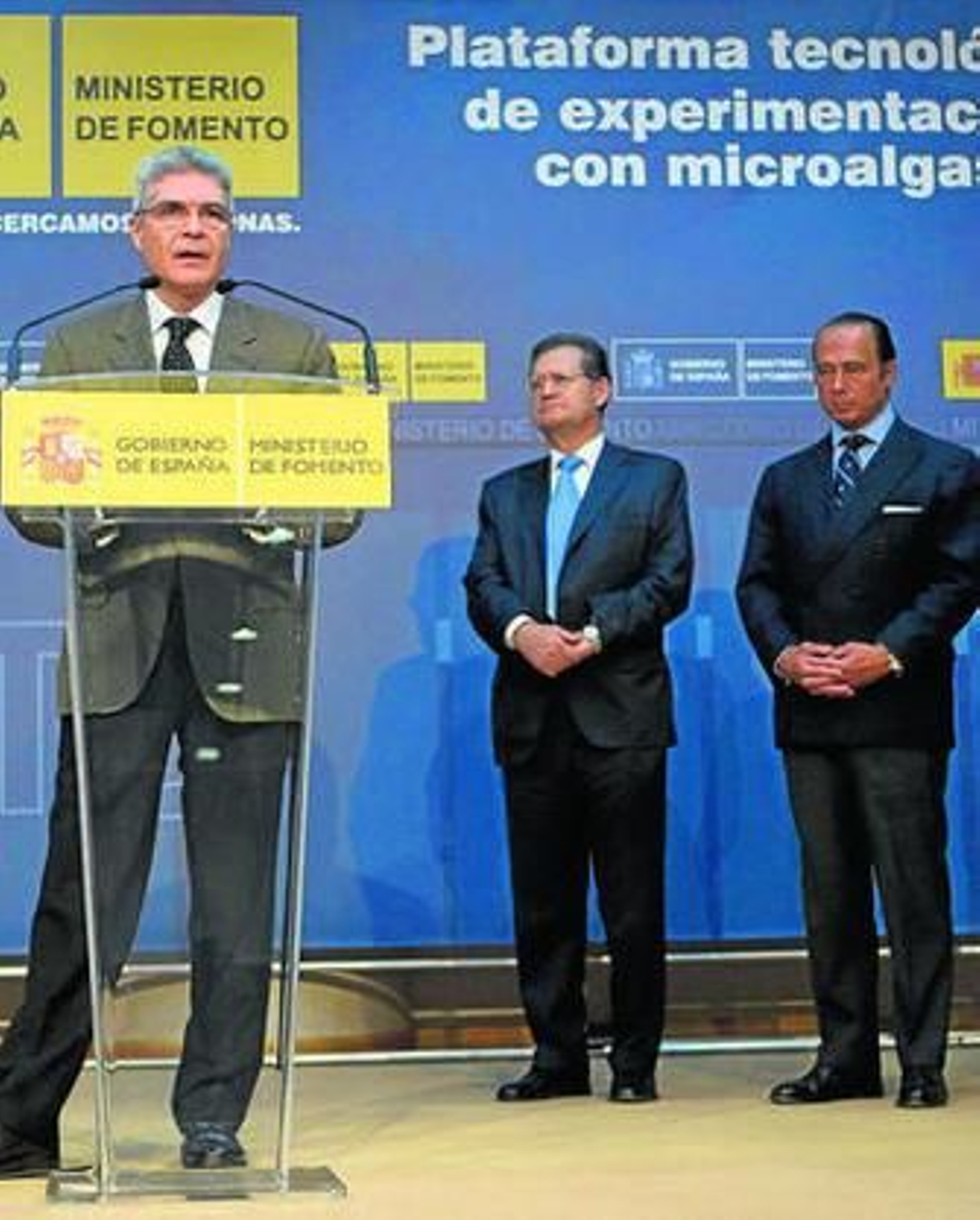 Isaías Táboas, Juan Ignacio Lema y Antonio Vázquez.