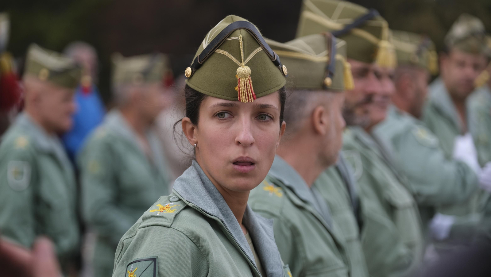 Imágenes de la salida del segundo contingente de La Legión con destino el Líbano