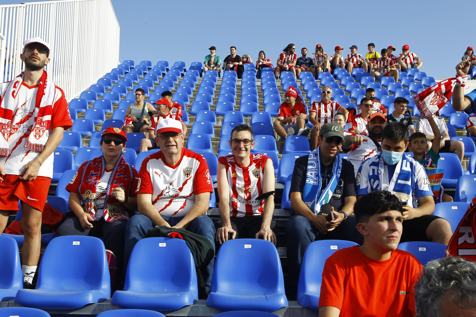Imágenes del C.D. Leganés-U.D. Almería. Ascenso a la Liga Santander de Fútbol