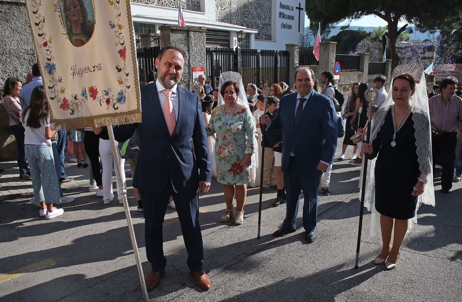 Fotos de la procesión de María Auxiliadora en Algeciras