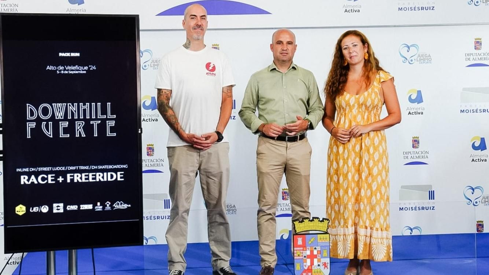 La presentación de este evento deportivo corrió a cargo de la Diputación de Almería.