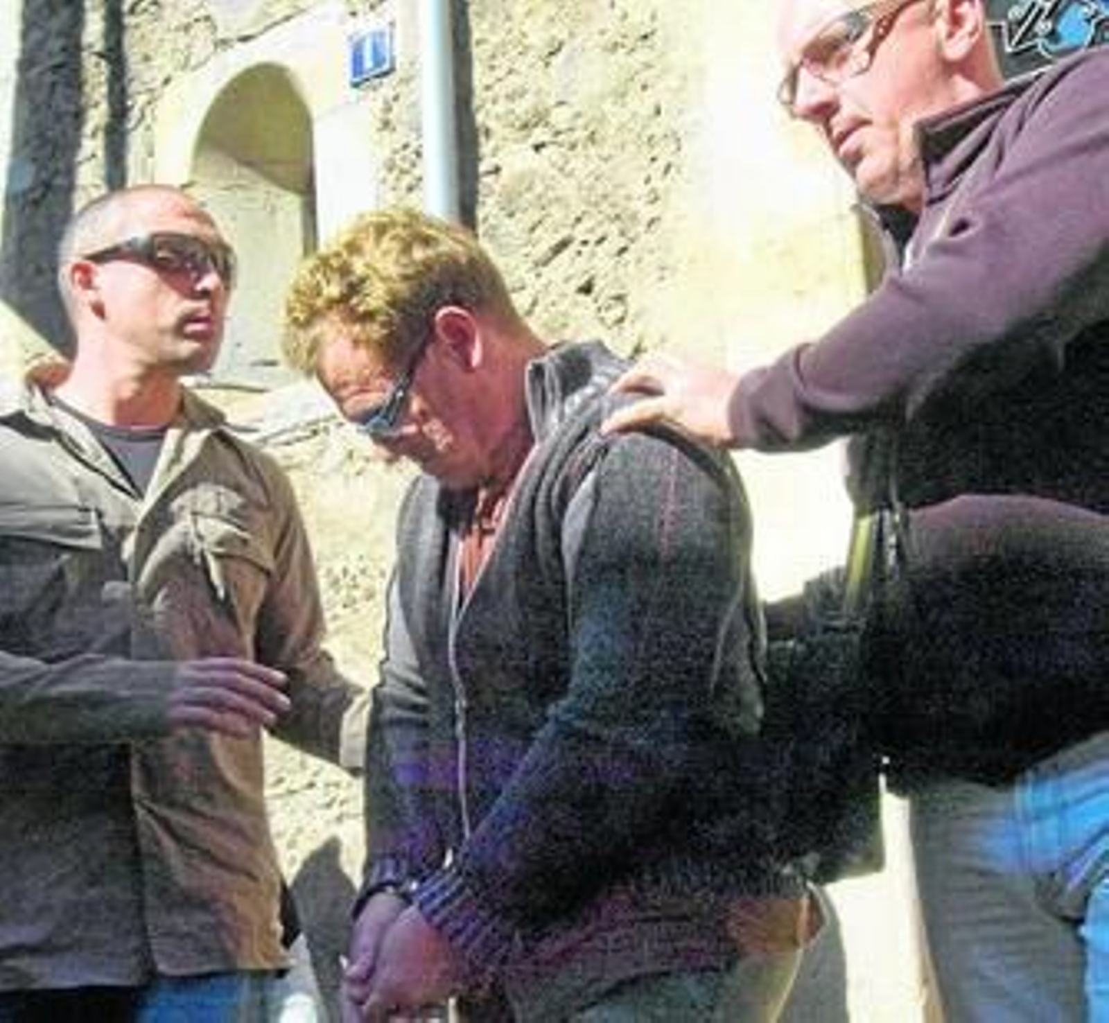 Joan V. D., acusado de matar a tres  ancianas en un geriátrico de Olot (Gerona) durante su detención.