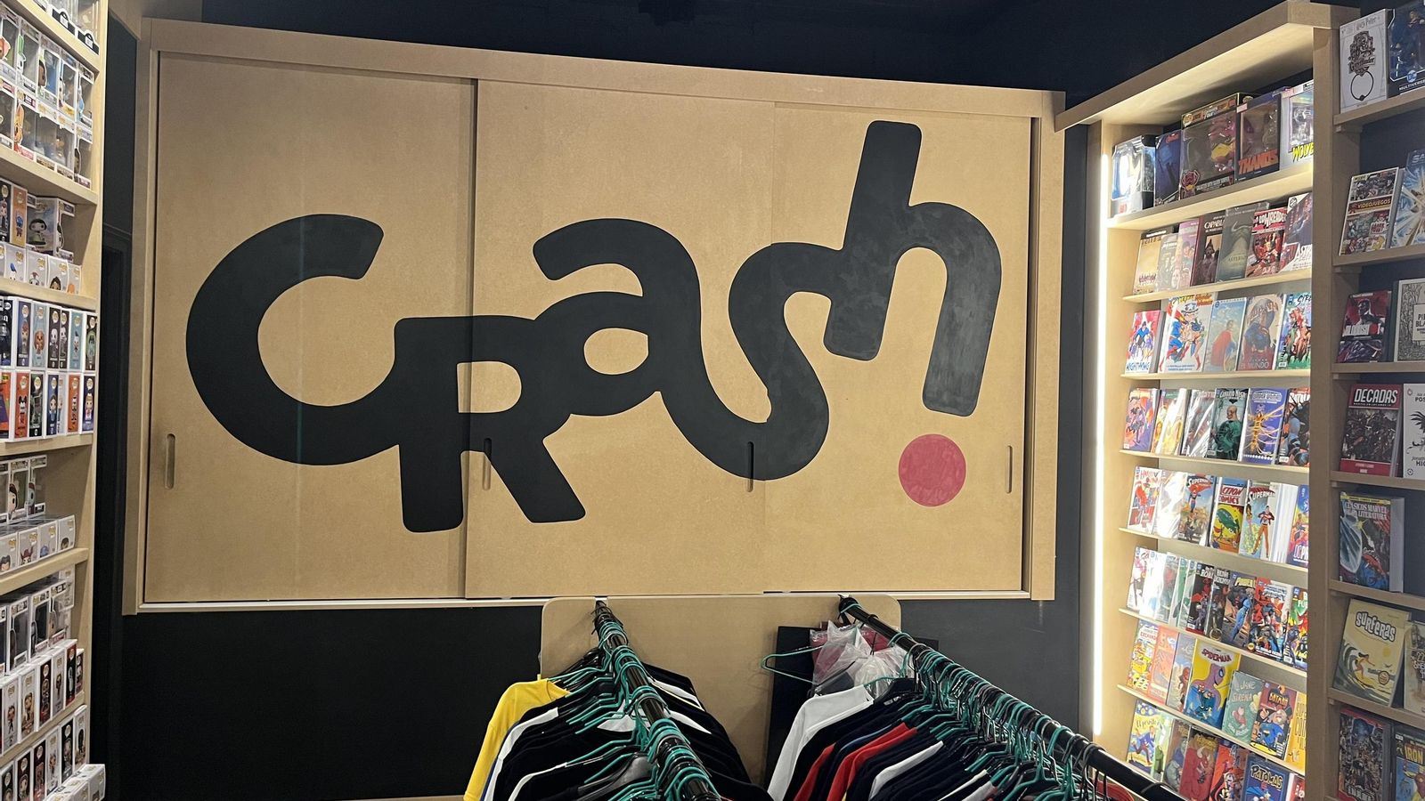 Un detalle de la tienda.