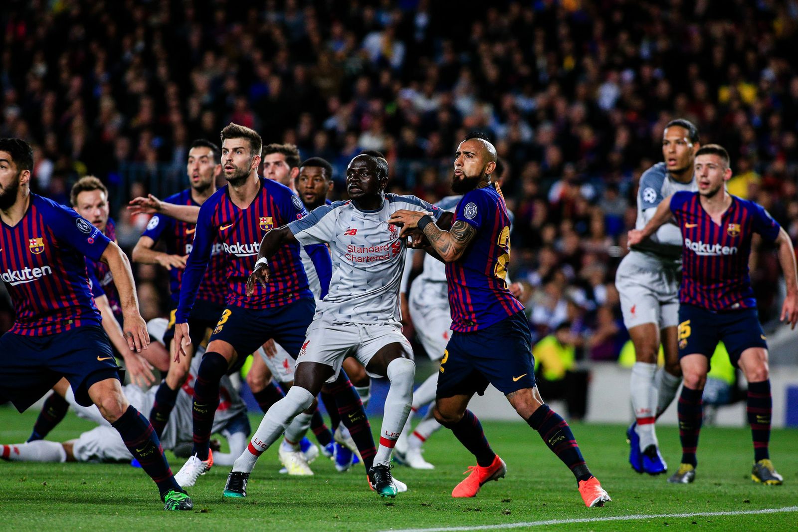 Las imágenes del Barça - Liverpool de semifinales de Champions League