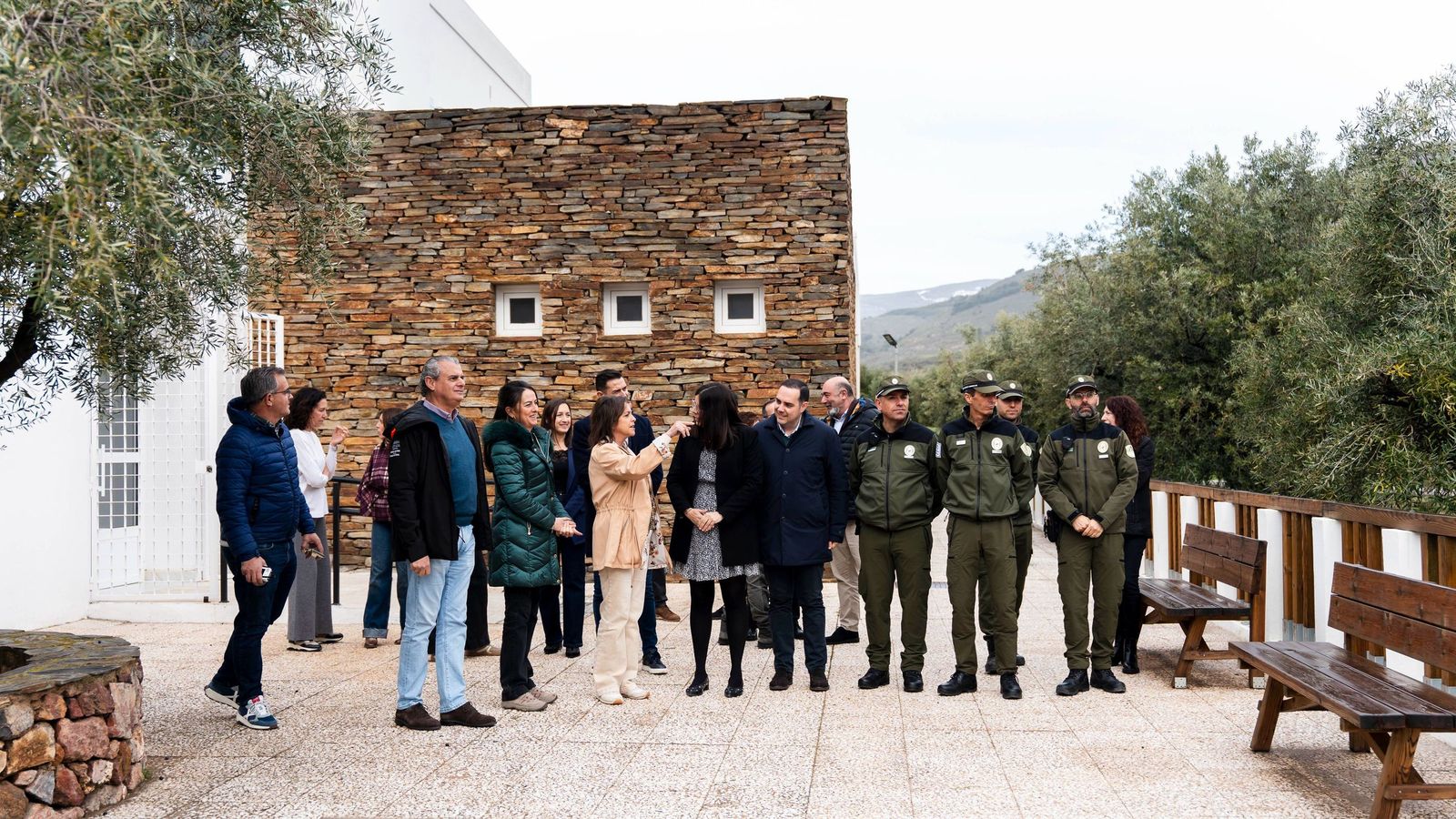 Visita al renovado Centro de Visitantes de Laujar de Andarax.