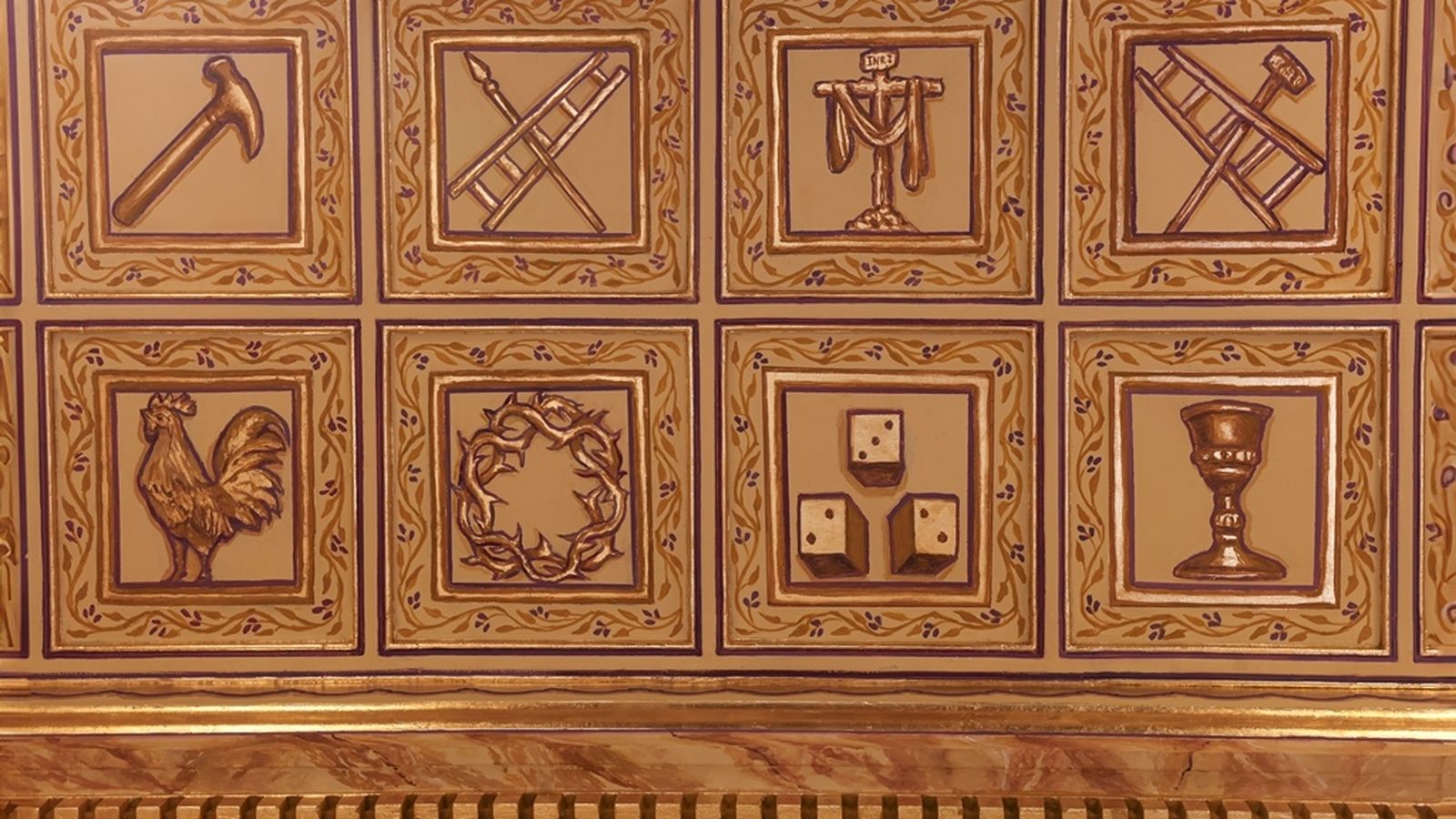 Detalle del camarín del Señor