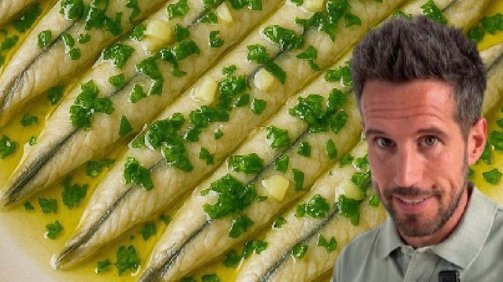Receta de boquerones en vinagre de José María Sánchez, pescadero