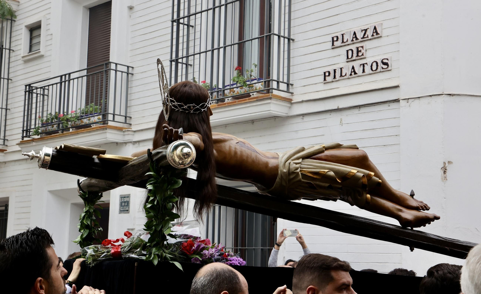 Traslado del Cristo de San Agustían a la Catedral