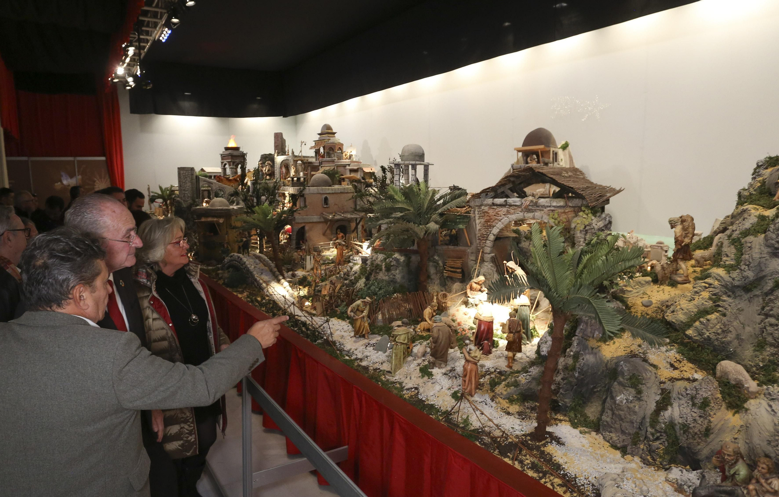 Inauguración de la ruta de los belenes en 2019.