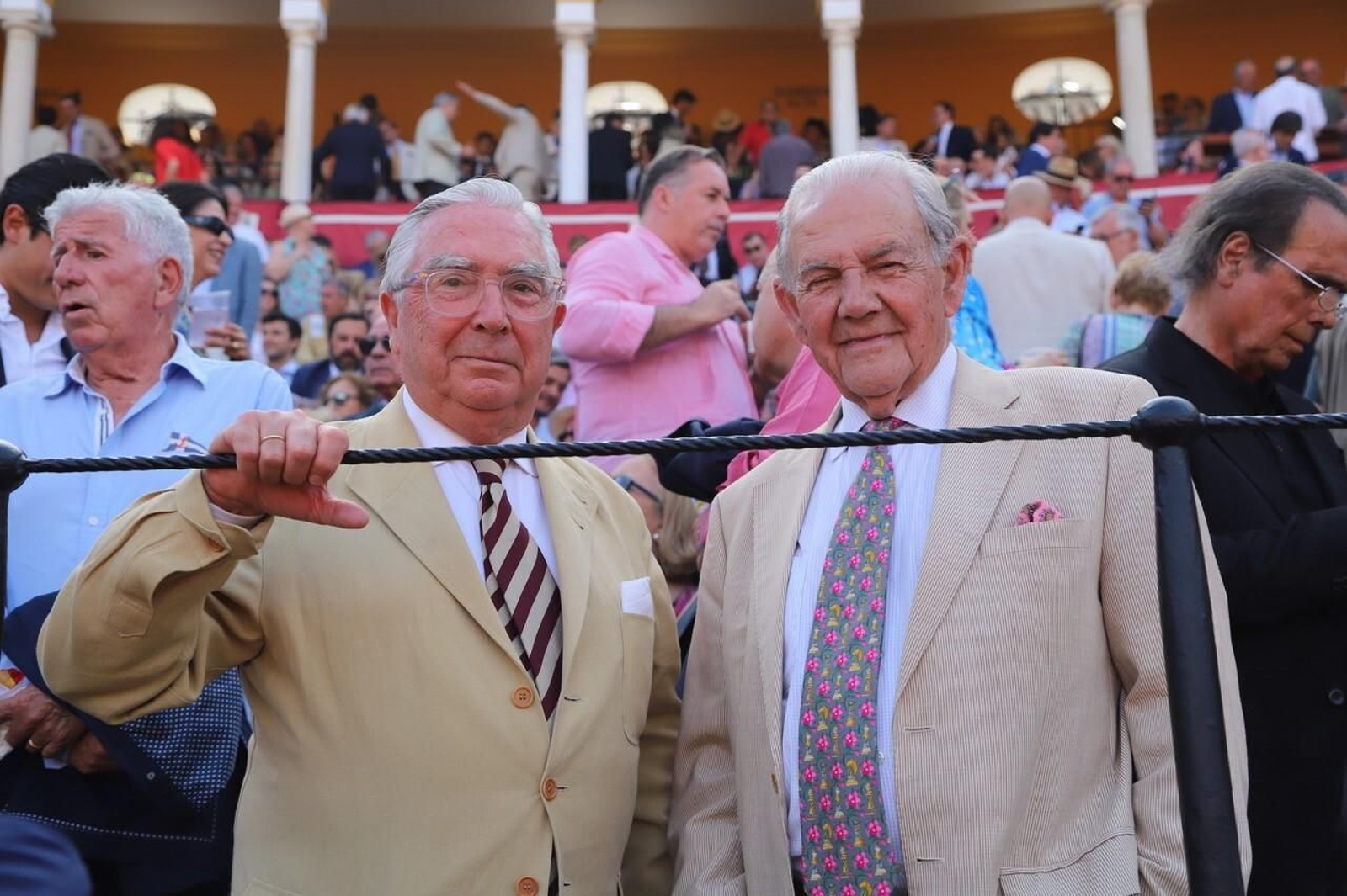 Enrique Moreno de la Cova y José Bohórquez