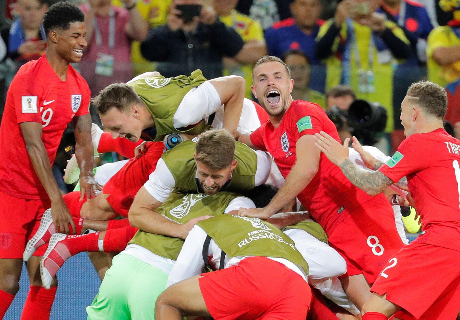 Los lanzamientos de penaltis del Colombia-Inglaterra