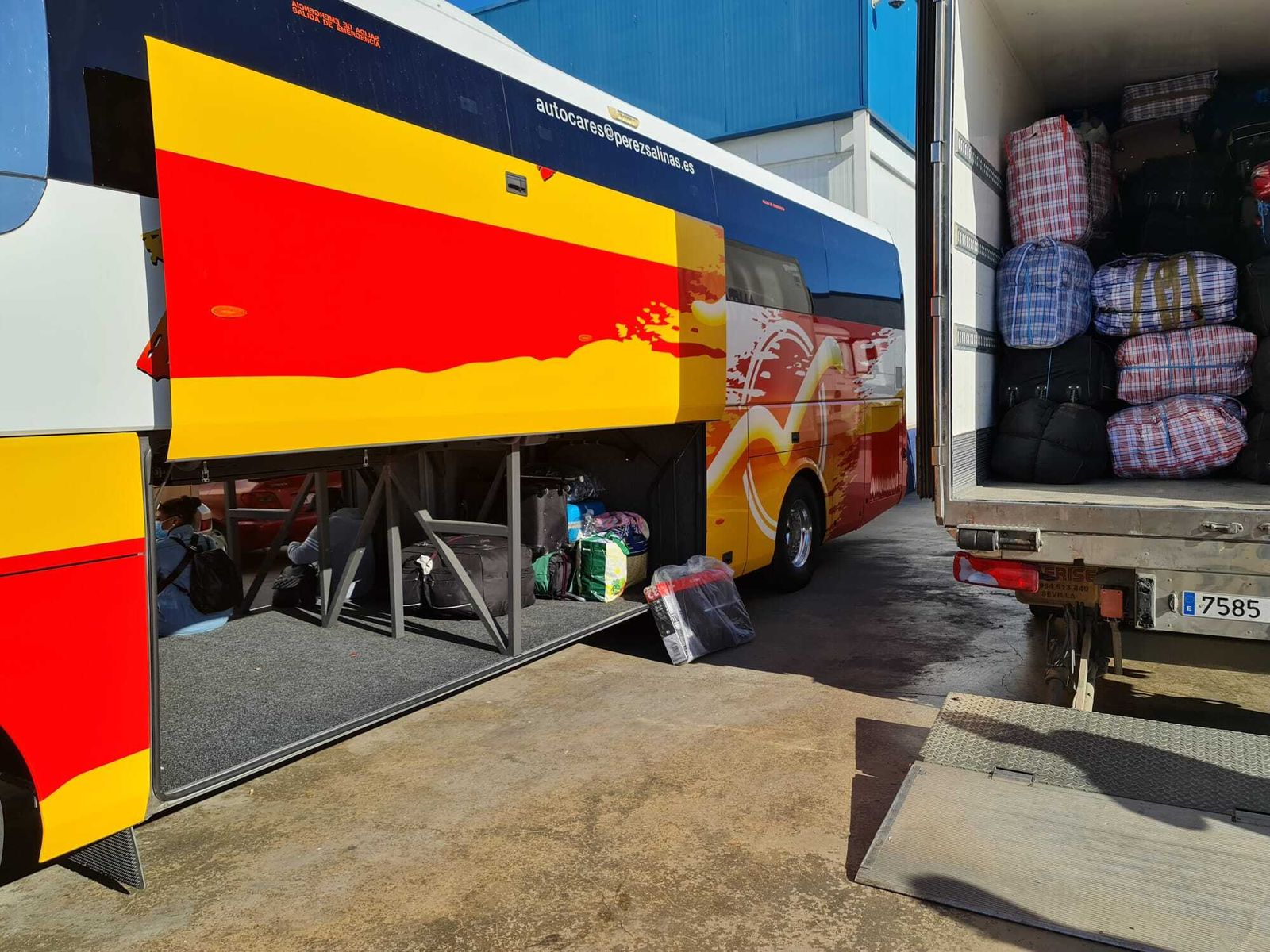 Las temporeras retornan a Marruecos con un día de antelación