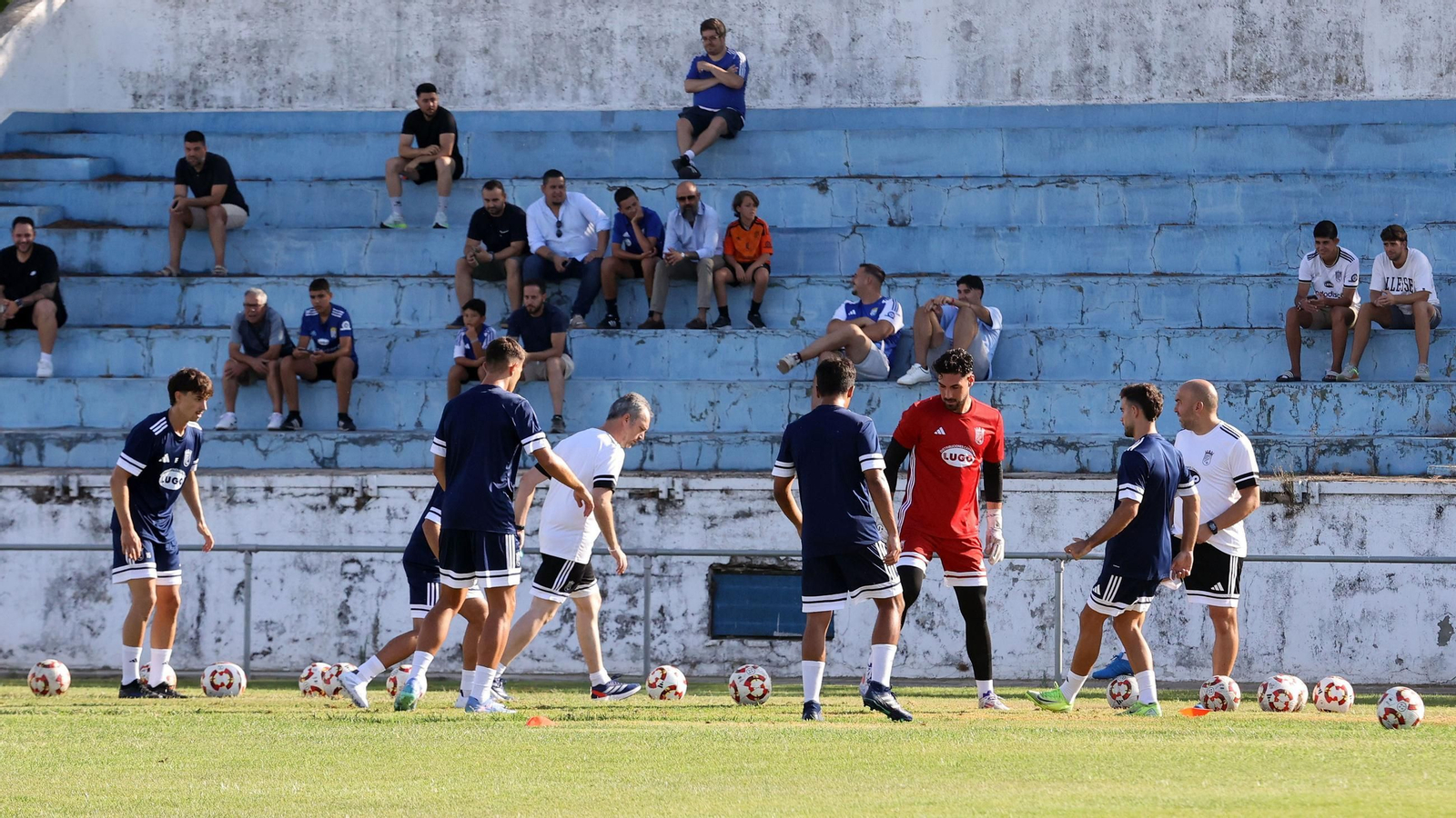 Primer entrenamiento del Xerez CD en el Pedro Garrido de Jerez